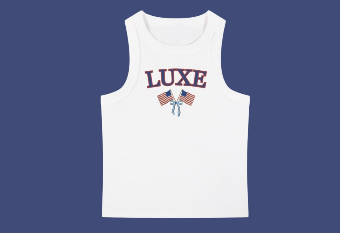 LUXE USA FLAGS TANK