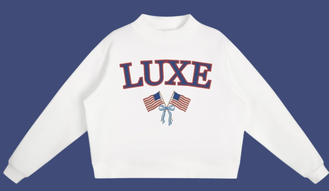 LUXE USA FLAGS MOCK